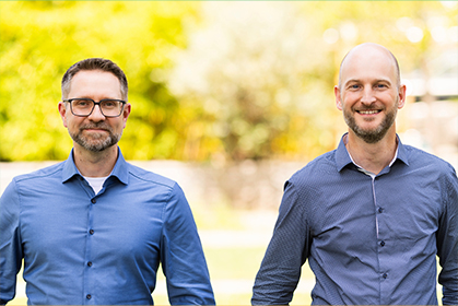 Dr. Sebastian Rausch and Dr. Roland Rocholz